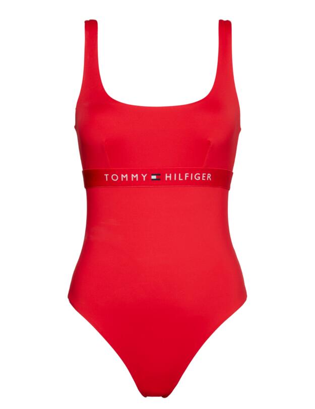 Tommy Hilfiger One Piece Swimsuit Primary Red 