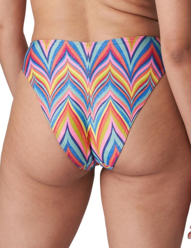  Prima Donna Kea High Waisted Bikini Briefs Rainbow Paradise