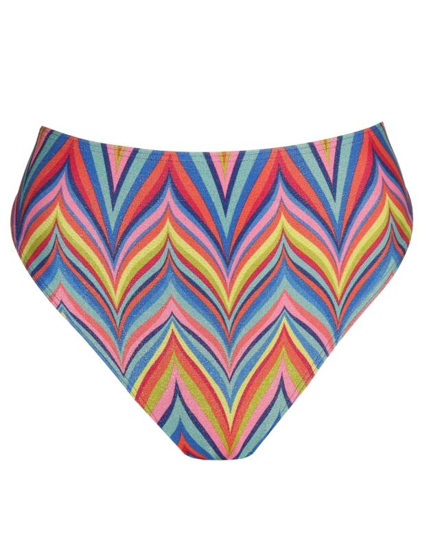  Prima Donna Kea High Waisted Bikini Briefs Rainbow Paradise