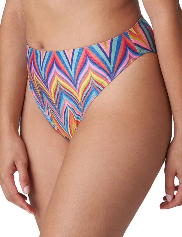  Prima Donna Kea High Waisted Bikini Briefs Rainbow Paradise