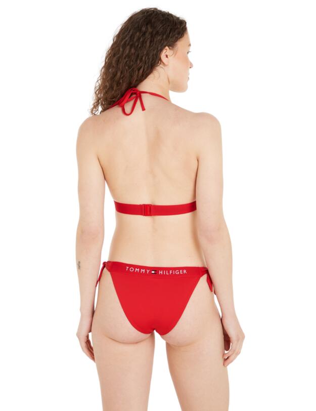  Tommy Hilfiger Original Triangle Bikini Top Primary Red