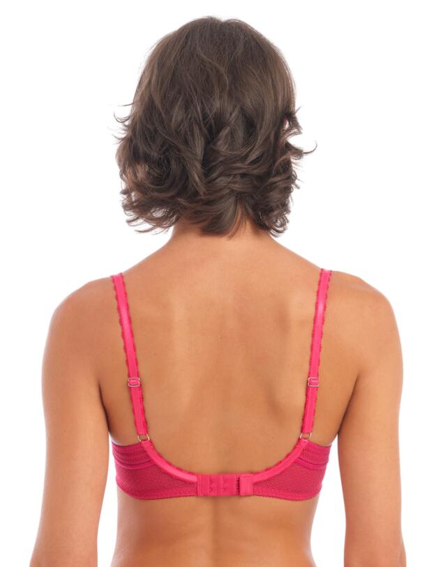  Wacoal Raffine Underwired Plunge Bra Framboise