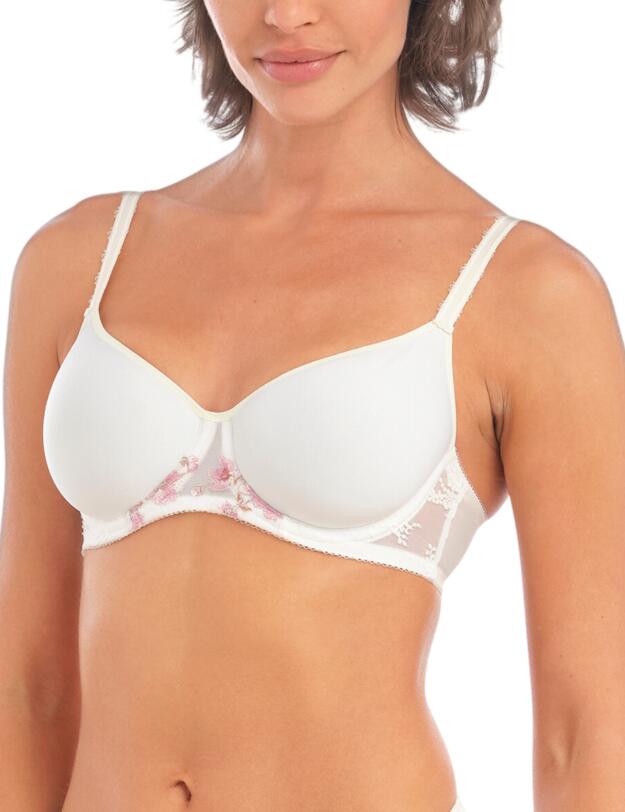 Wacoal Sakura Moulded Spacer Bra Ivory 
