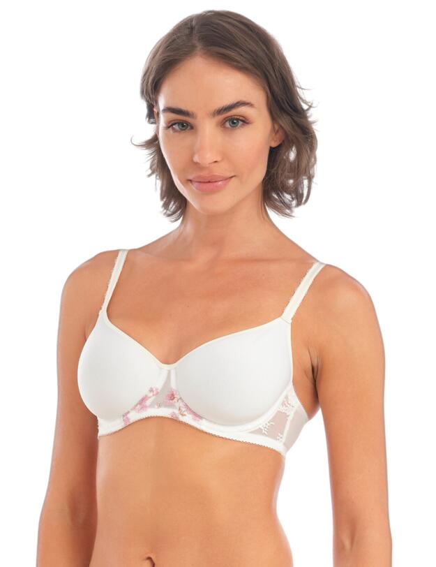 Wacoal Sakura Moulded Spacer Bra Ivory 