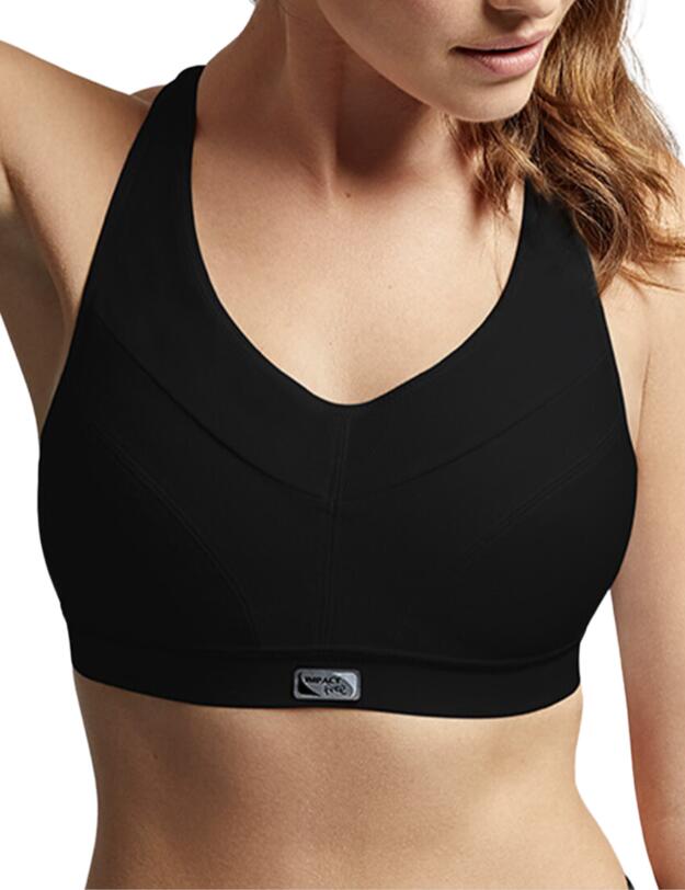 Royce Impact Free Sports Bra Black