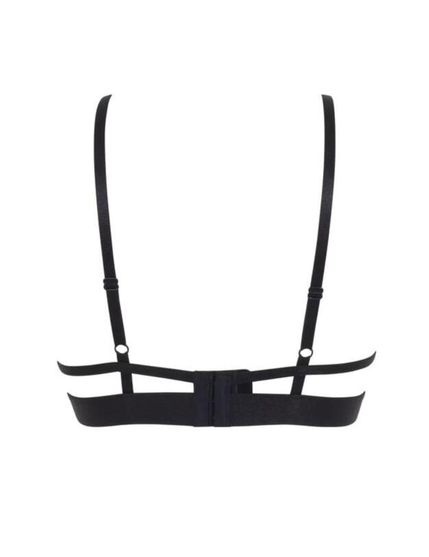 Bluebella Alanna Demi Cup Bra Black