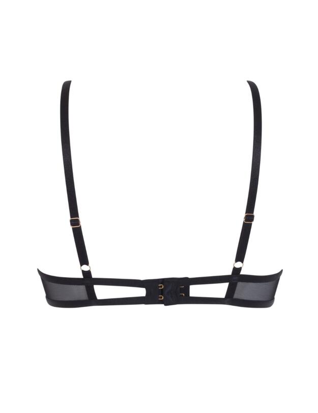 Bluebella Grace Balcony Bra Black