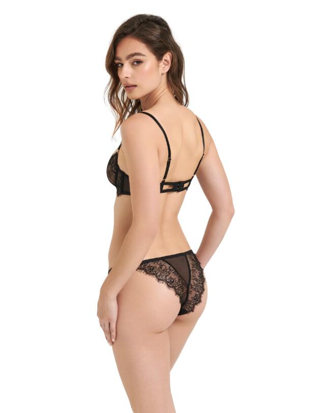 Bluebella Grace Balcony Bra Black