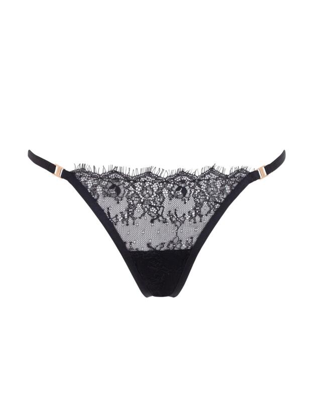 Bluebella Grace Thong Black