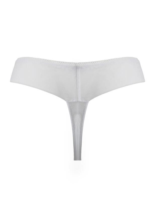 Pour Moi Ooo La La Thong White