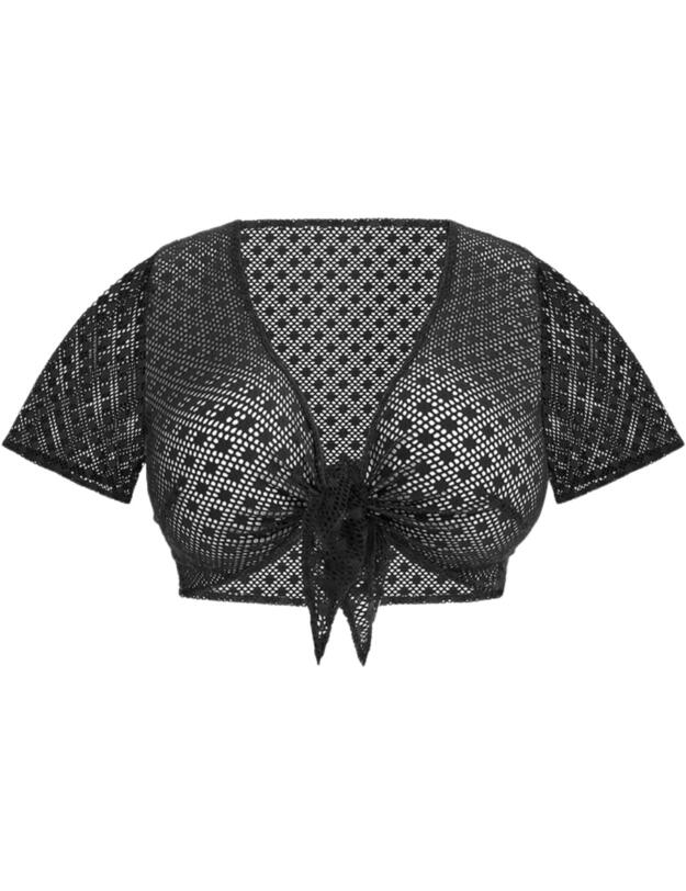 Elomi Bazaruto Beach Cover Up Black