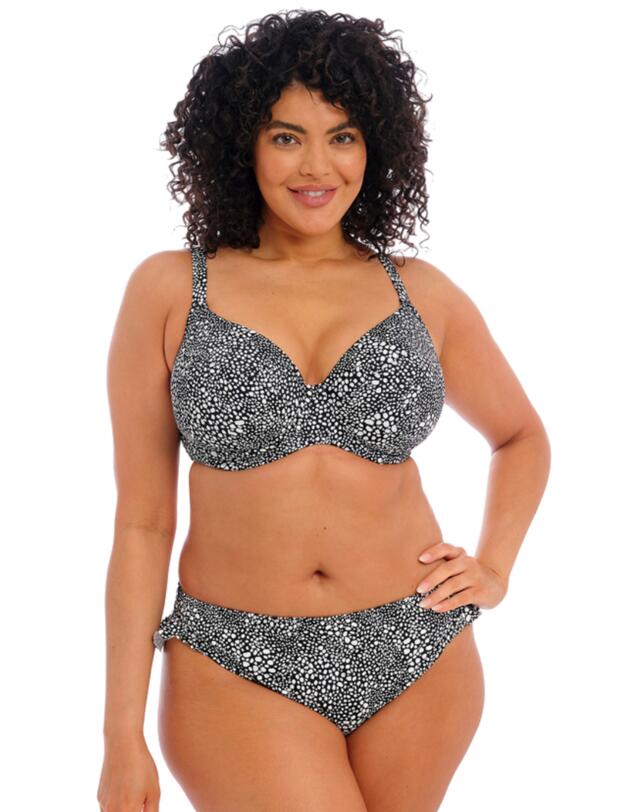 Elomi Pebble Cove Plunge Bikini Top Black