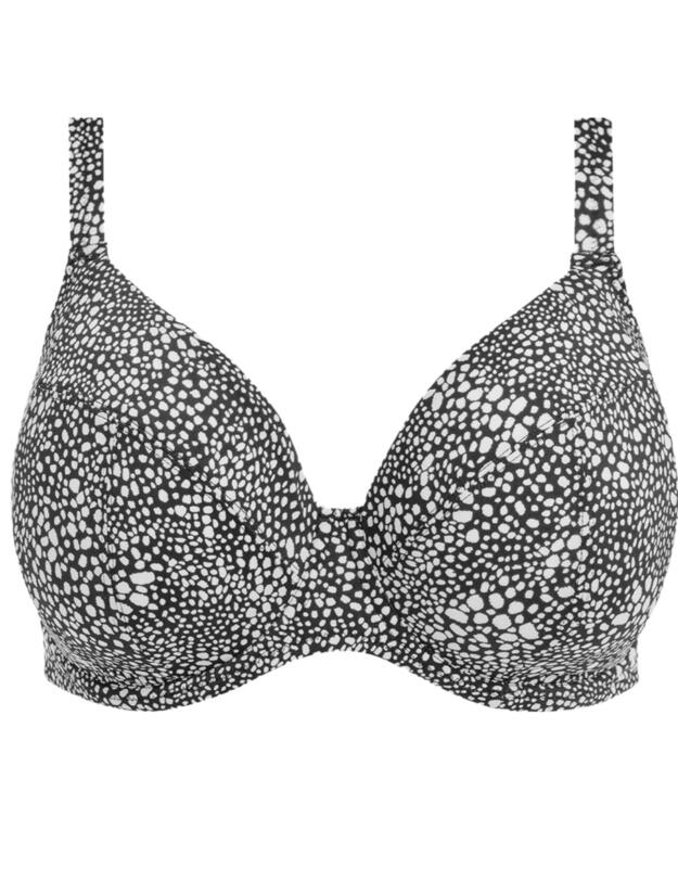Elomi Pebble Cove Plunge Bikini Top Black