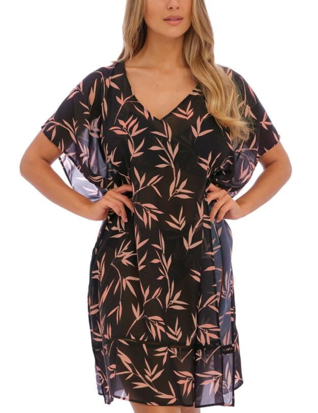 Fantasie Luna Bay Kaftan Lacquered Black