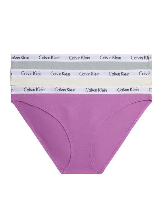 Calvin Klein Carousel 3 Pack Briefs Silver/Vanilla/Iris