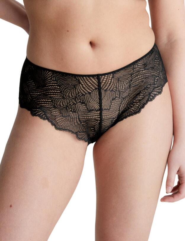 Calvin Klein Geo Lace Hipster Brief Black 