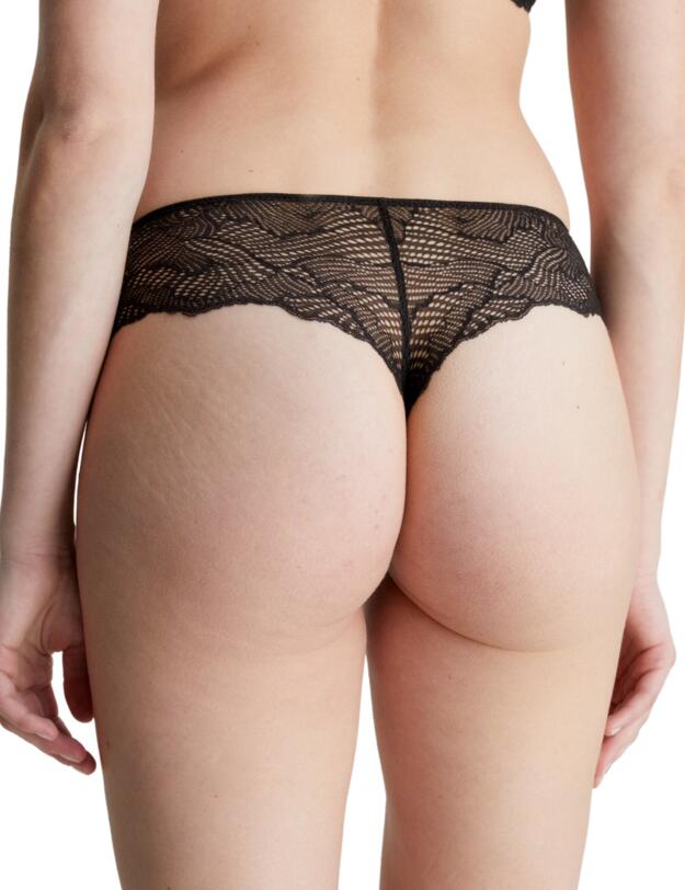 Calvin Klein Geo Lace Hipster Brief Black 
