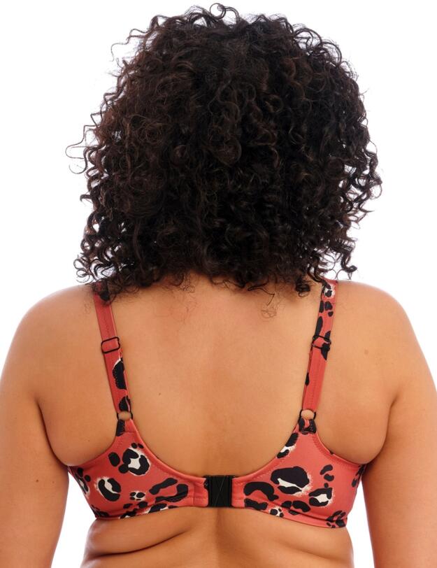 Elomi Kotiya Plunge Bikini Top Terracotta