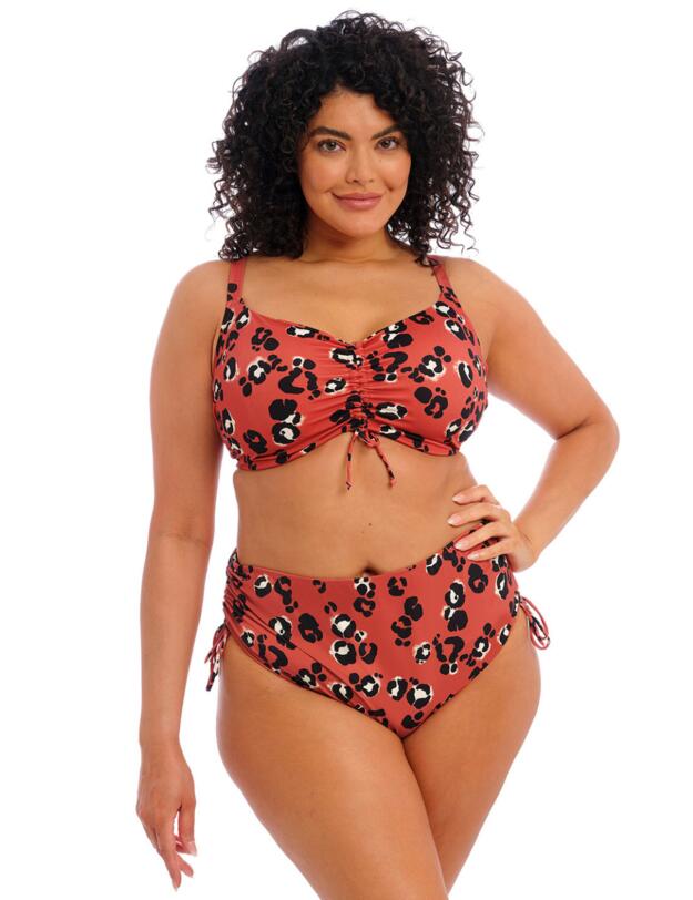 Elomi Kotiya Bikini Top Terracotta