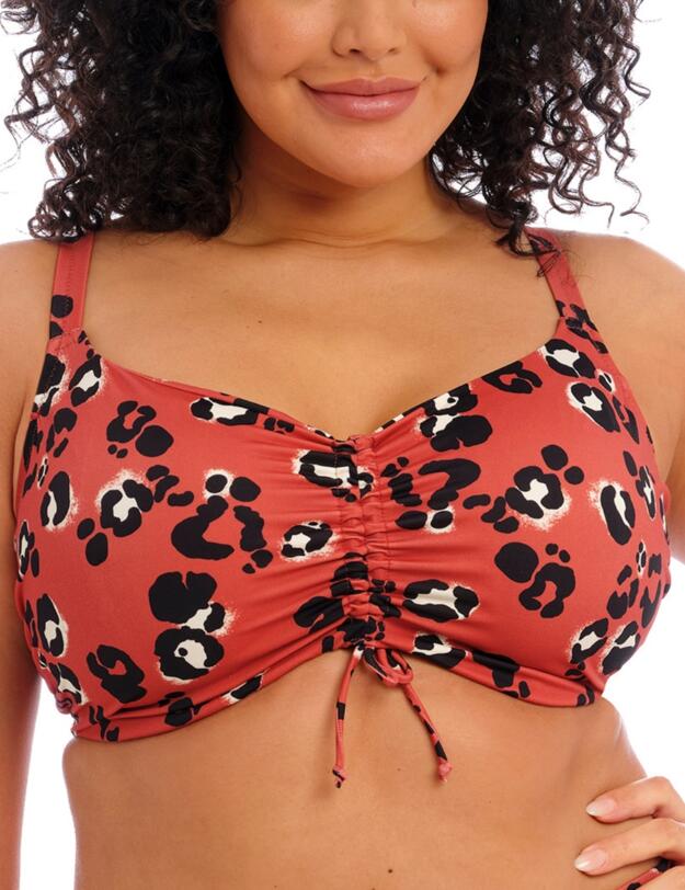 Elomi Kotiya Bikini Top Terracotta