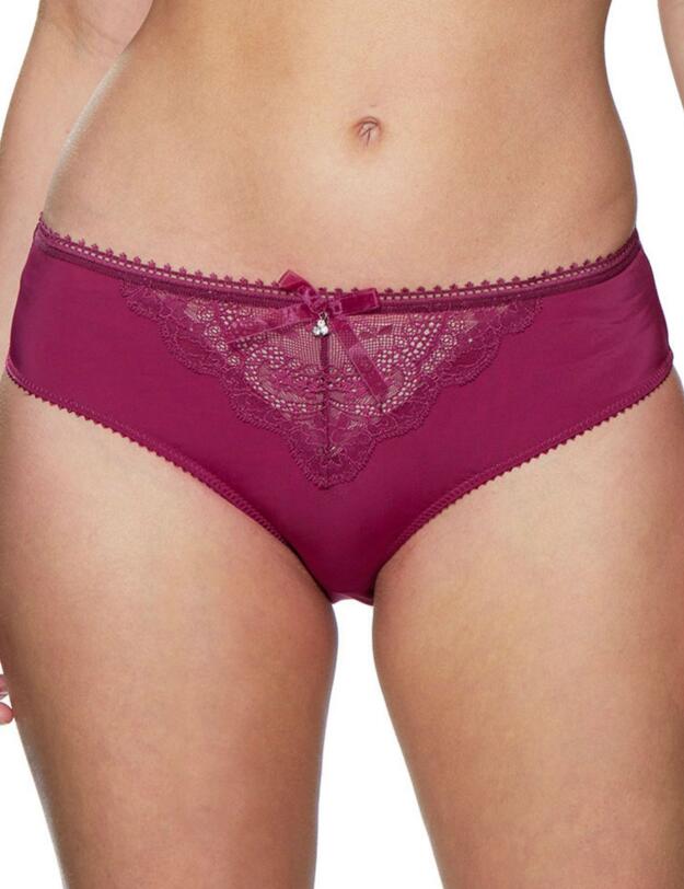 10529 Charnos Cherub Brief Knickers - 10529 Claret Brief