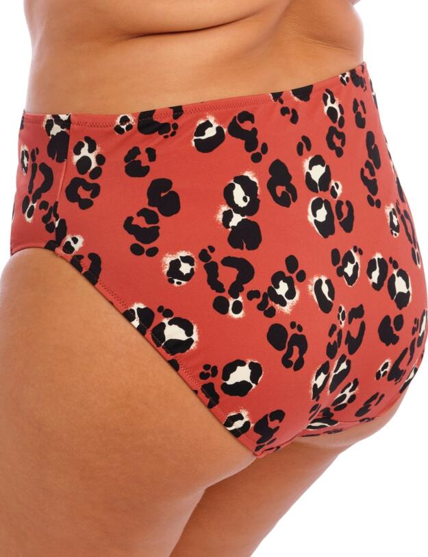 Elomi Kotiya Mid Rise Bikini Brief  Terracotta