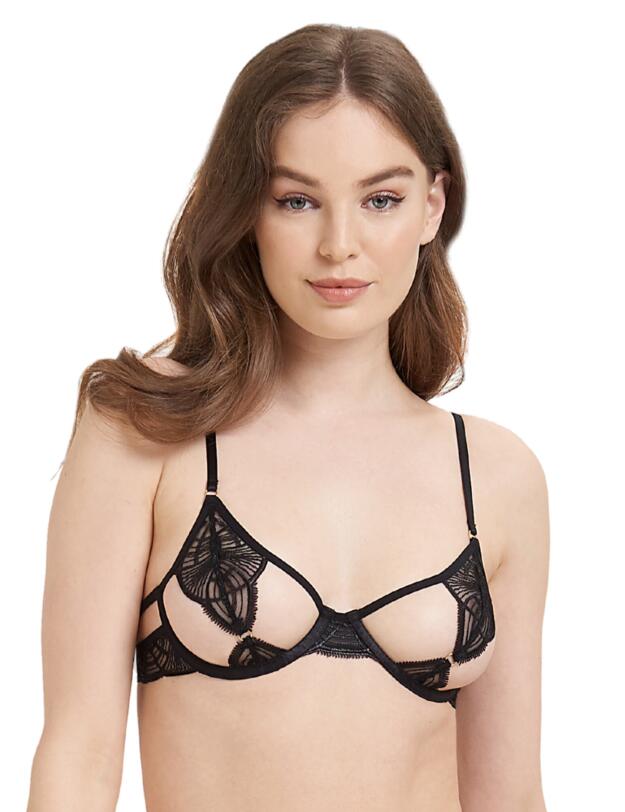 Bluebella Anaya Cutout Bra Black 