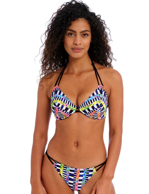 Freya Electro Rave Tanga Bikini Brief Multi