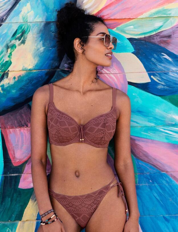 Freya Sundance Tie Side Bikini Brief Nutmeg