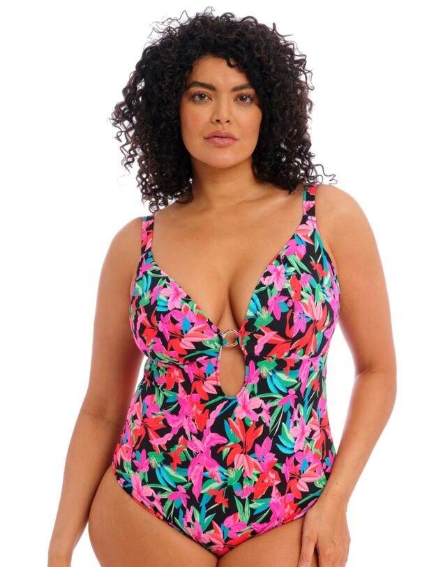 Elomi Savaneta Swimsuit Black