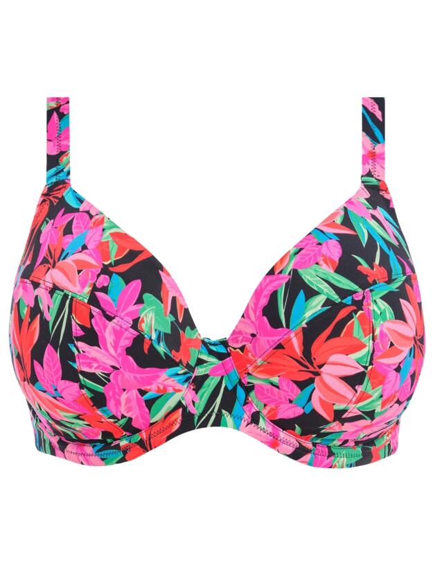 Elomi Savaneta Plunge Bikini Top Black