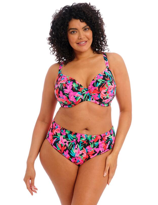Elomi Savaneta Plunge Bikini Top Black