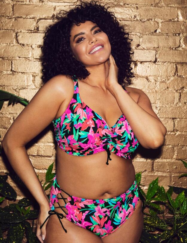 Elomi Savaneta Bikini Brief  Black