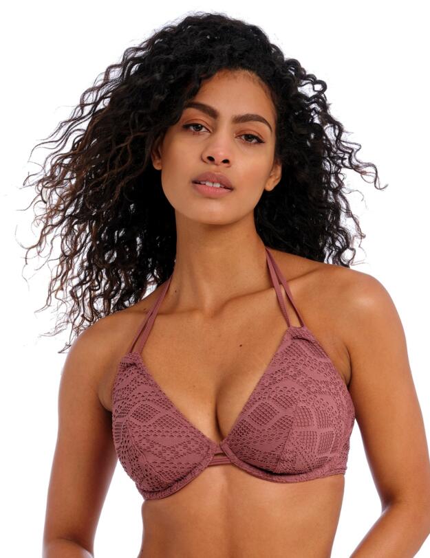 Freya Sundance Halter Bikini Top Nutmeg