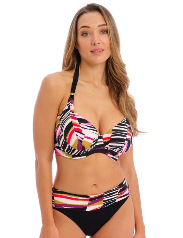 Fantasie Sanoa Island Fold Bikini Brief Black 