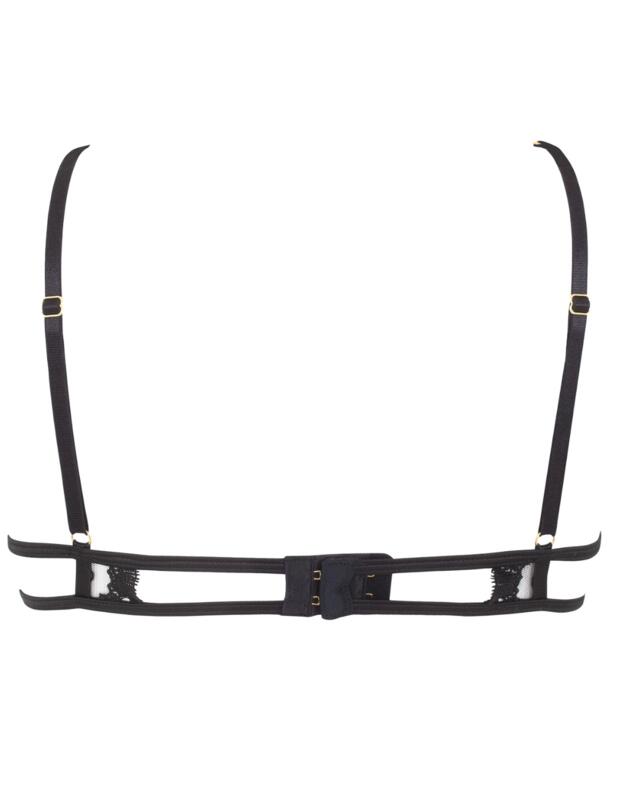Bluebella Ember Open Cup Bra Black 