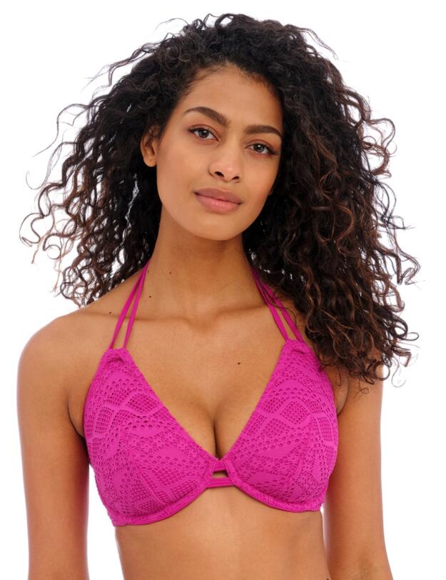 Freya Sundance Underwired Halter Bikini Top Orchid