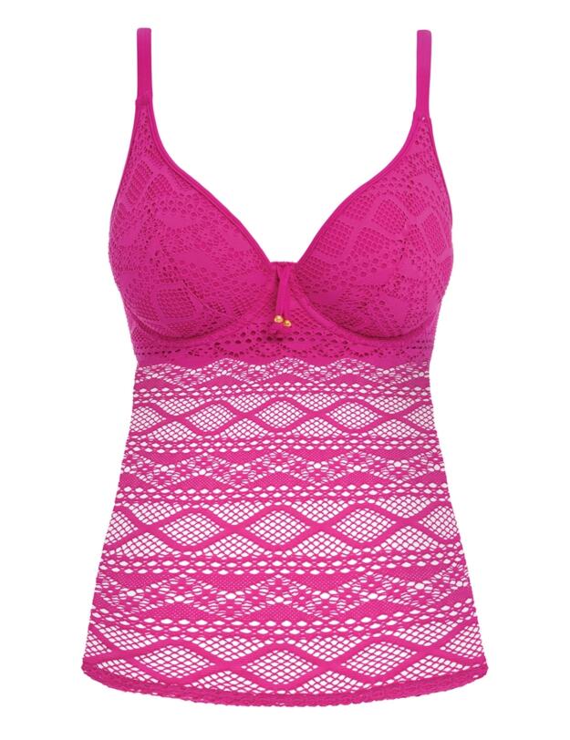 Freya Sundance Tankini Top Orchid