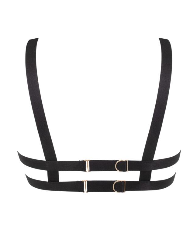 Bluebella Thea Half Cup Bra Black 