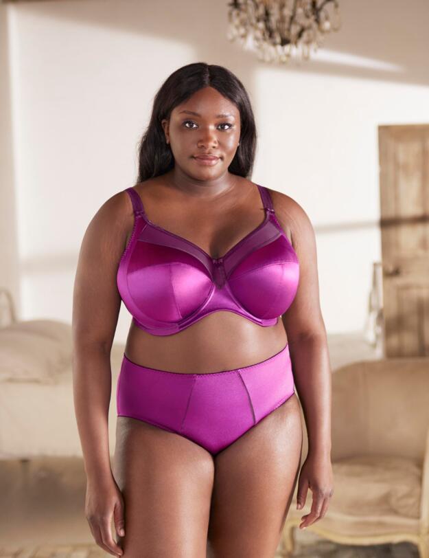 Goddess Keira Underwired Bra Magenta Mix