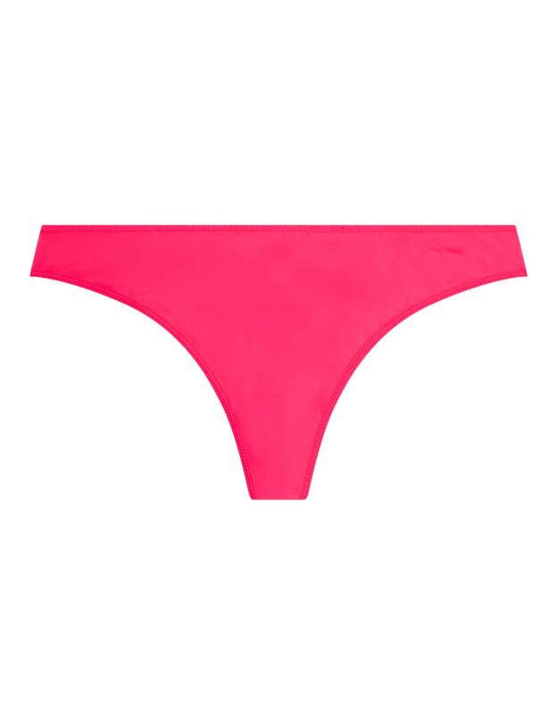 Calvin Klein Sheer Marquisette Thong Cerise Lipstick