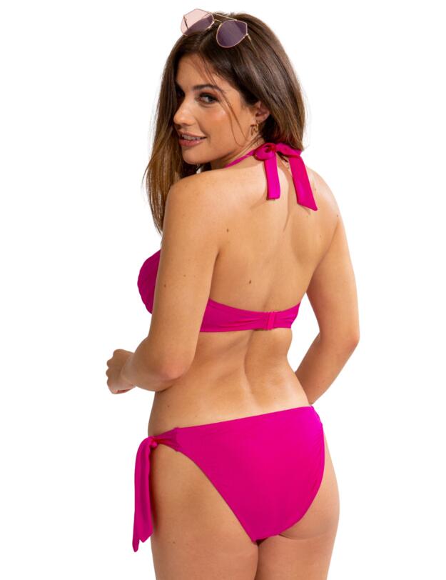 Pour Moi Azure Tie Side Brief Pink