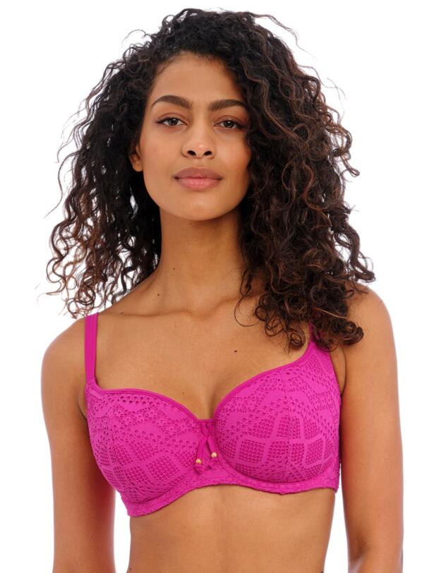 Freya Sundance Padded Sweetheart Bikini Top Orchid