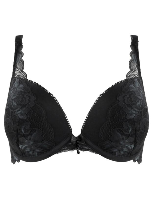 Pour Moi Ooo La La Padded Bra Black/Slate