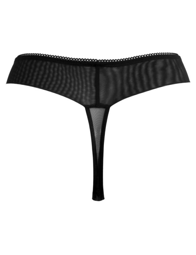 Pour Moi Ooo La La Thong Black/Slate