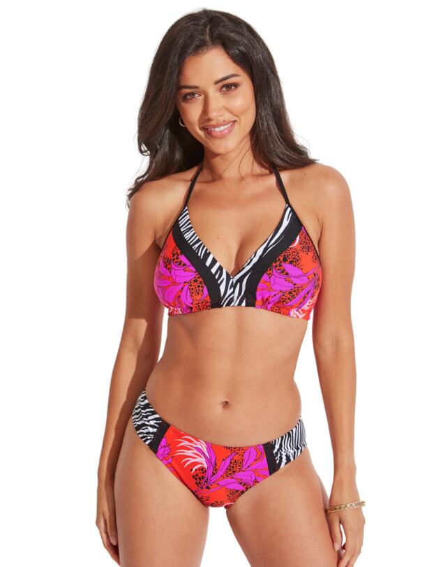 Pour Moi In The Mix Bikini Brief Animal Mix