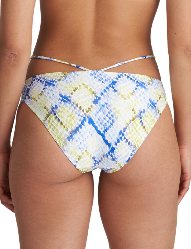 Marie Jo Lundey Rio Bikini Brief Lime Snake