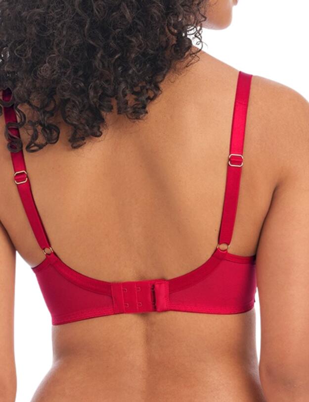 Freya Temptress Moulded Plunge T-shirt Bra Cherry 