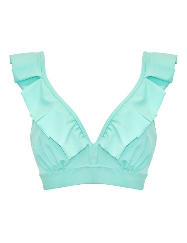 Pour Moi Space Bikini Top Mint