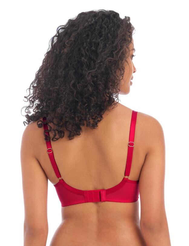 Freya Temptress Moulded Plunge T-shirt Bra Cherry 